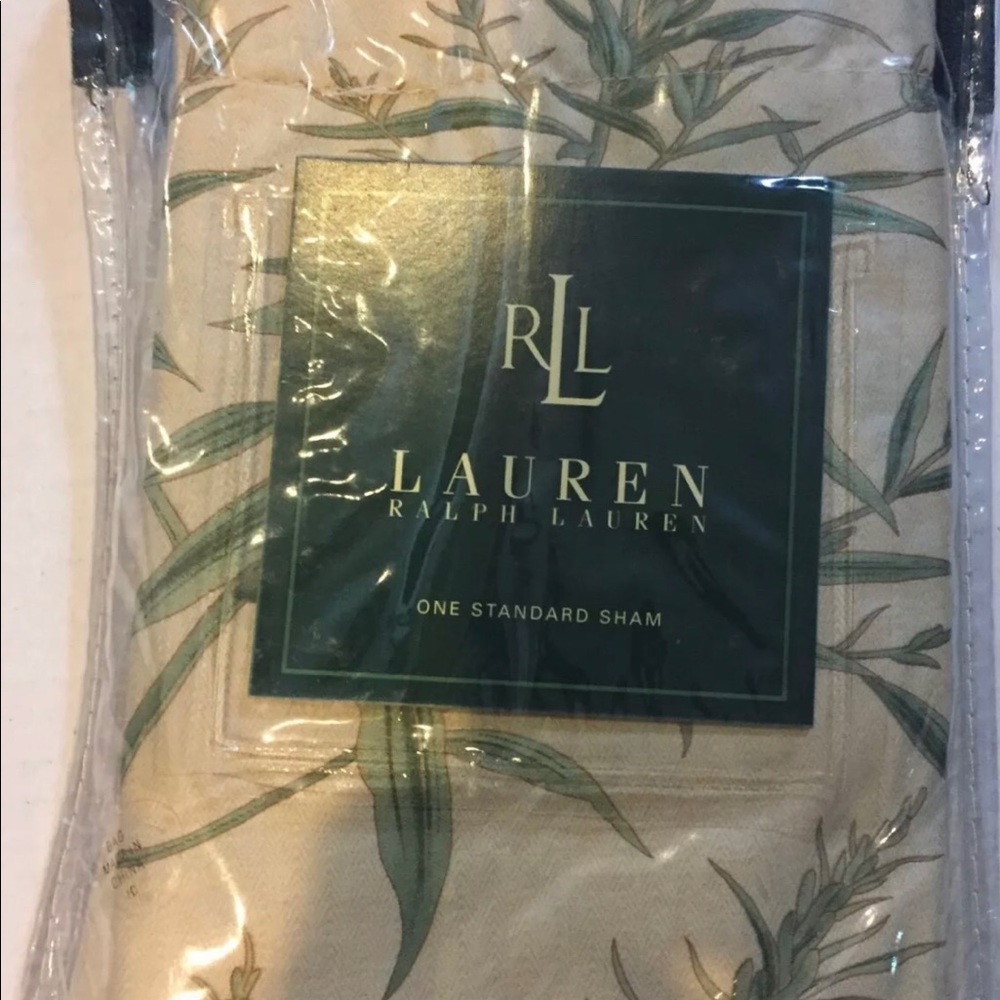 Ralph Lauren Pillow Sham Desert Plains Tan Green